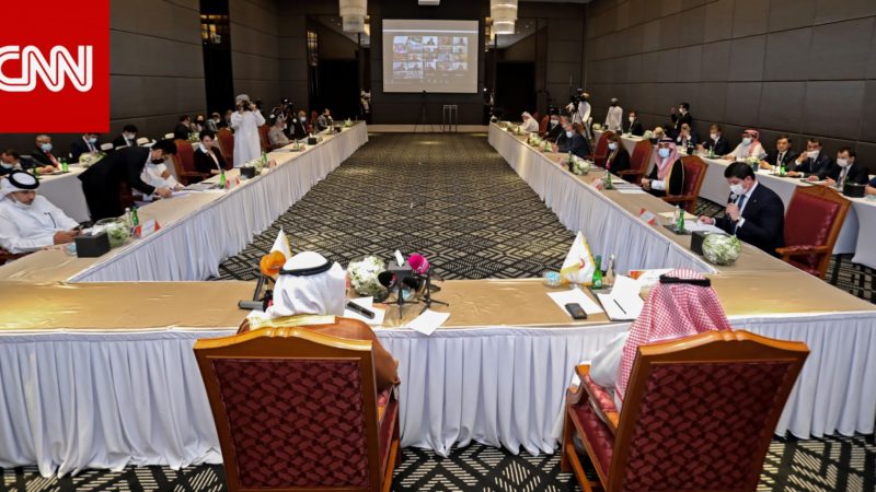 فيديو تحية شقيق أمير قطر لوفد “الرياض 2030” ورد وزير الرياضة السعودي يثير تفاعلا