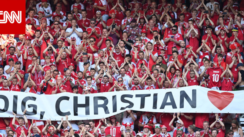 يورو 2020: تكريم استثنائي للاعب منتخب الدنمارك كريستيان إريكسن رغم الهزيمة من بلجيكا