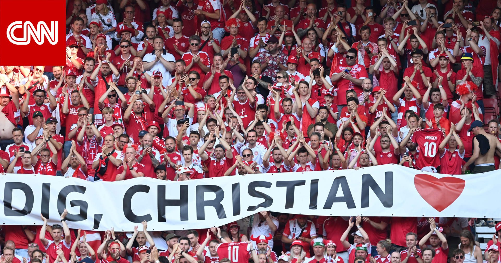 يورو 2020: تكريم استثنائي للاعب منتخب الدنمارك كريستيان إريكسن رغم الهزيمة من بلجيكا