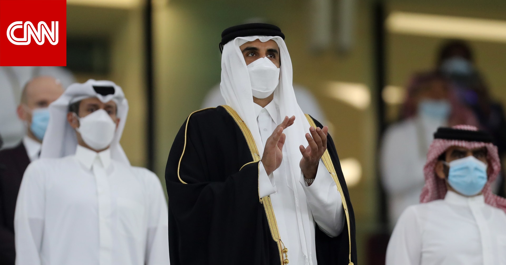 أول تعليق من أمير قطر على إحراز فارس حسونة أول ذهبية أولمبية