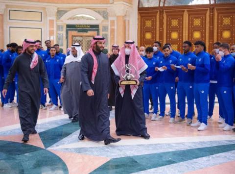 الفيصل : استقبال ولي العهد للهلال دعم للرياضة السعودية