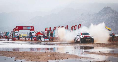 القطري العطية يتصدر رالي داكار السعودية… والأمطار تجبر المنظمين على خطة بديلة