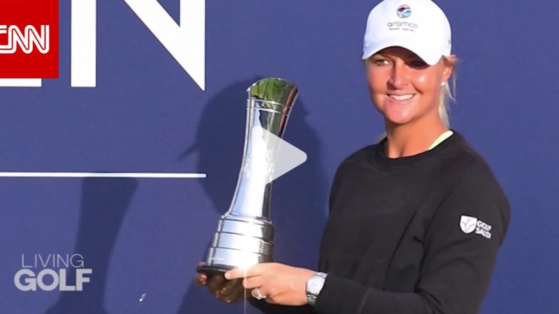 لاعبة الغولف السويدية آنا نوردكفيست تتعافى من المرض لتفوز بالبطولات
