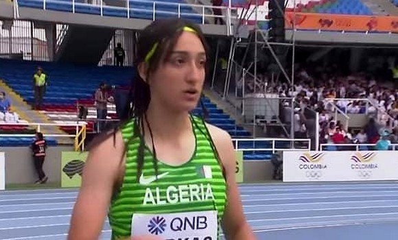 تأهل الجزائرية وصال حركاس لنهائي مسابقة الوثب الثلاثي