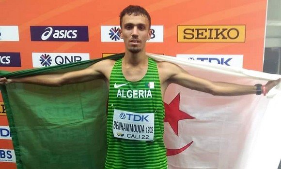 ميدالية فضية للجزائري إسماعيل بن حمودة في سباق 10 كلم/مشي