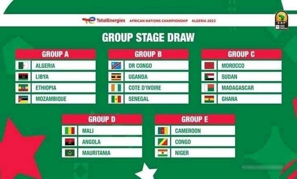 بطولة إفريقيا للاعبين للمحليين 2022 :الجزائر في المجموعة الأولى رفقة ليبيا, اثيوبيا والموزمبيق