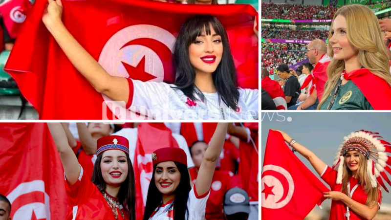 Mondial Qatar : La Femme Tunisienne… Fait Le Show !!!