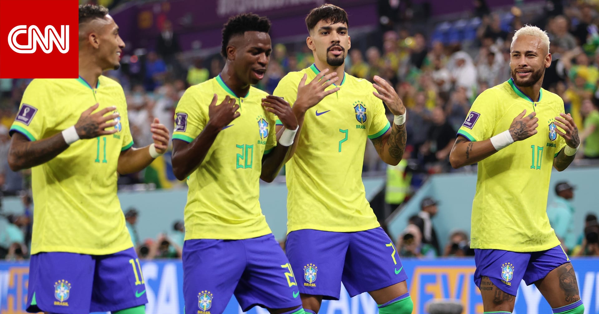 احتفال لاعبي البرازيل مع مدربهم بعد الفوز على “الشمشون الكوري” يثير تفاعلا