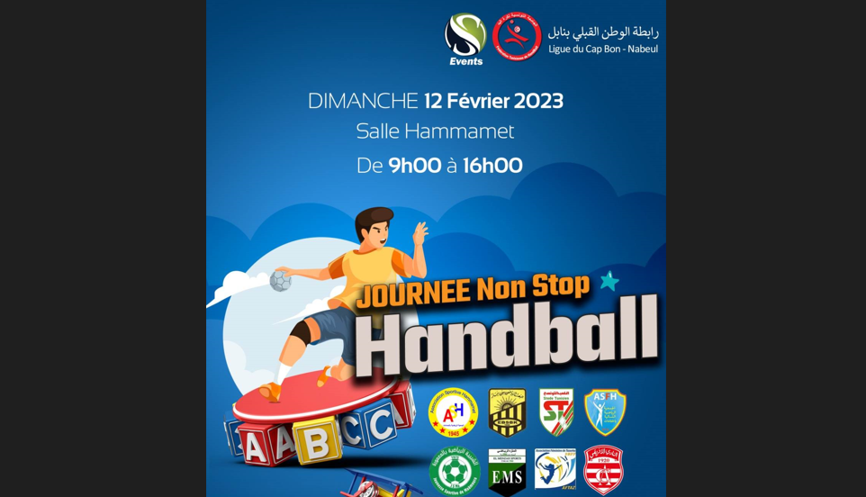 Journée De Handball Non-stop à Hammamet