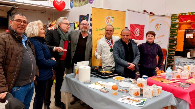 La Tunisie Fait La Promo De Ses Oranges Maltaises à Lyon