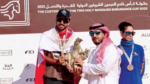 الفريق الملكي البحريني بطلاً لكأس خادم الحرمين للقدرة والتحمل