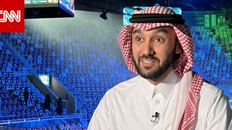 وزير الرياضة السعودي: نسعى لجلب أفضل اللاعبين.. والدعم سيكون للجميع
