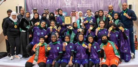 تتويج «سيدات الأهلي» بالدوري السعودي لكرة اليد