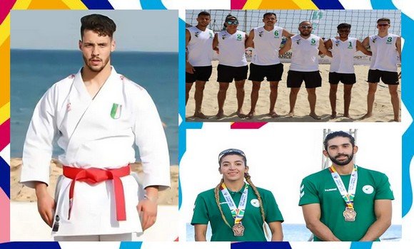 الجزائر تصعد إلى المركز الأول في جدول ترتيب الميداليات