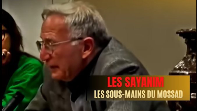 Les Sayanim… l’arme souterraine de l’entité sioniste!!!