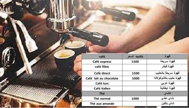 Augmentation des tarifs des boissons chaudes dans les cafés