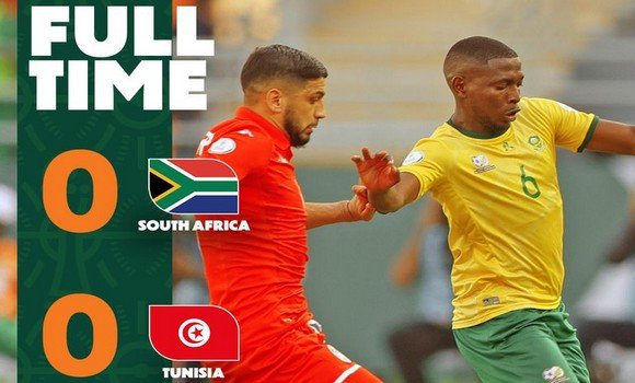 تونس تكتفي بالتعادل أمام جنوب افريقيا (0-0) وتودع المنافسة