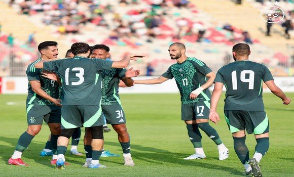 المنتخب الجزائري المتجدد يفوز على رواندا في مباراة ودية بـ2-0