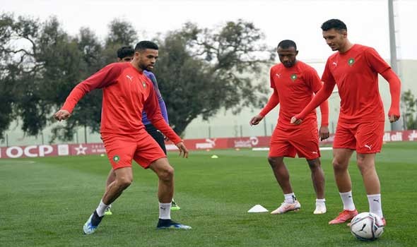 المنتخب المغربي المحلي يُنهي استعداداته لمواجهة أنغولا في افتتاح الشان