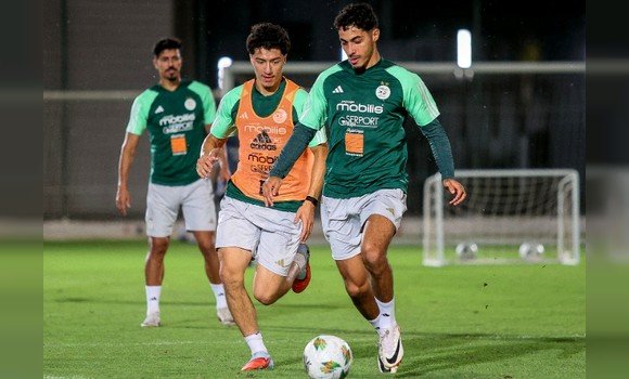 المنتخب الوطني ينهي تحضيراته قبل لقاء غينيا بحصة تكتيكية