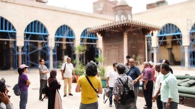 ملتقى الغربية للرسم والتصوير يواصل فعالياته بجولة فنية في المحلة الكبرى